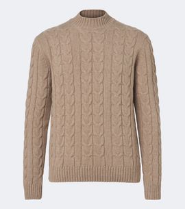 Slowear Slowear Cable-knit virgin wool sweater