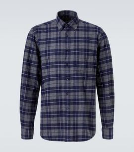 Slowear Slowear Checked cotton shirt