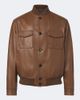 Slowear Slowear Leather bomber jacket - 1