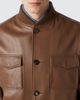 Slowear Slowear Leather bomber jacket - 6