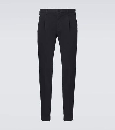 Incotex Incotex Pleated cotton tapered pants