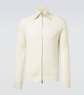 Slowear Slowear Virgin wool zip-up cardigan