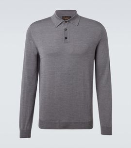 Slowear Slowear Wool-blend polo shirt