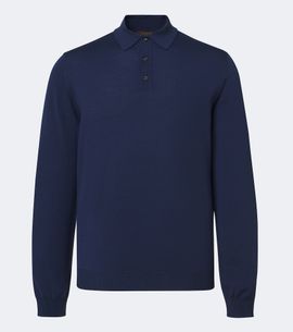 Slowear Slowear Wool-blend polo sweater