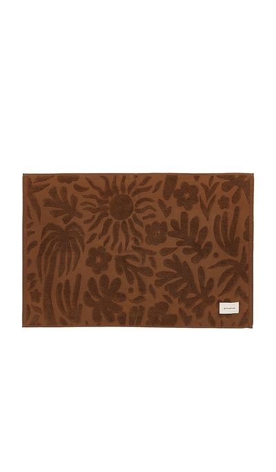 Slowtide Slowtide Sunny Sculpted Bath Mat