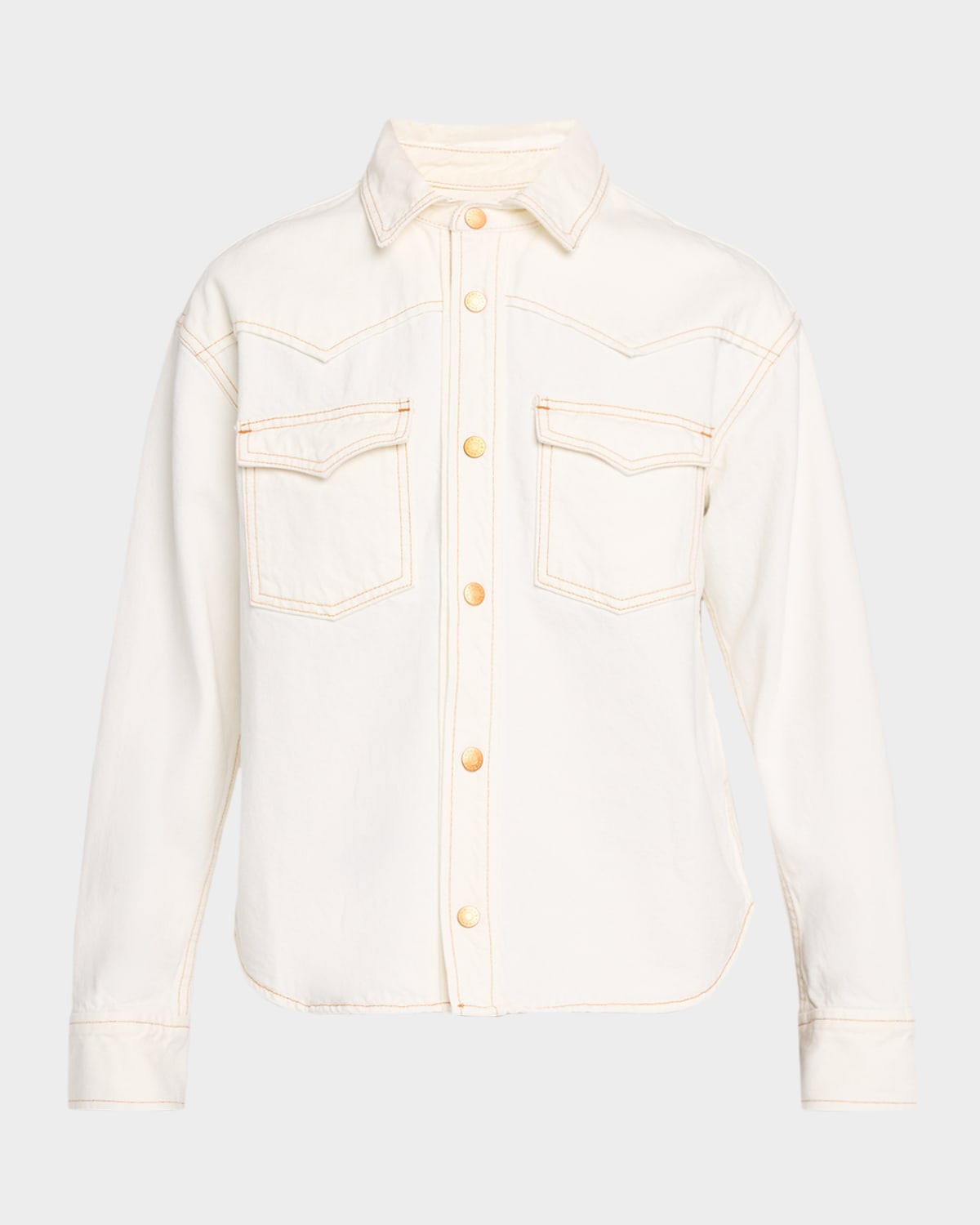 SLVRLAKE Cassidy Western Denim Shirt