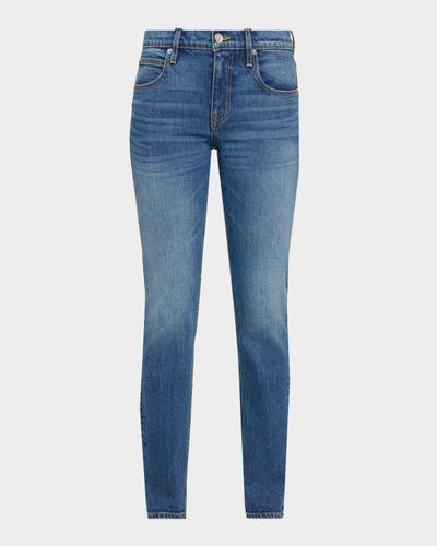SLVRLAKE Naomi Low-Rise Slim Straight-Leg Jeans
