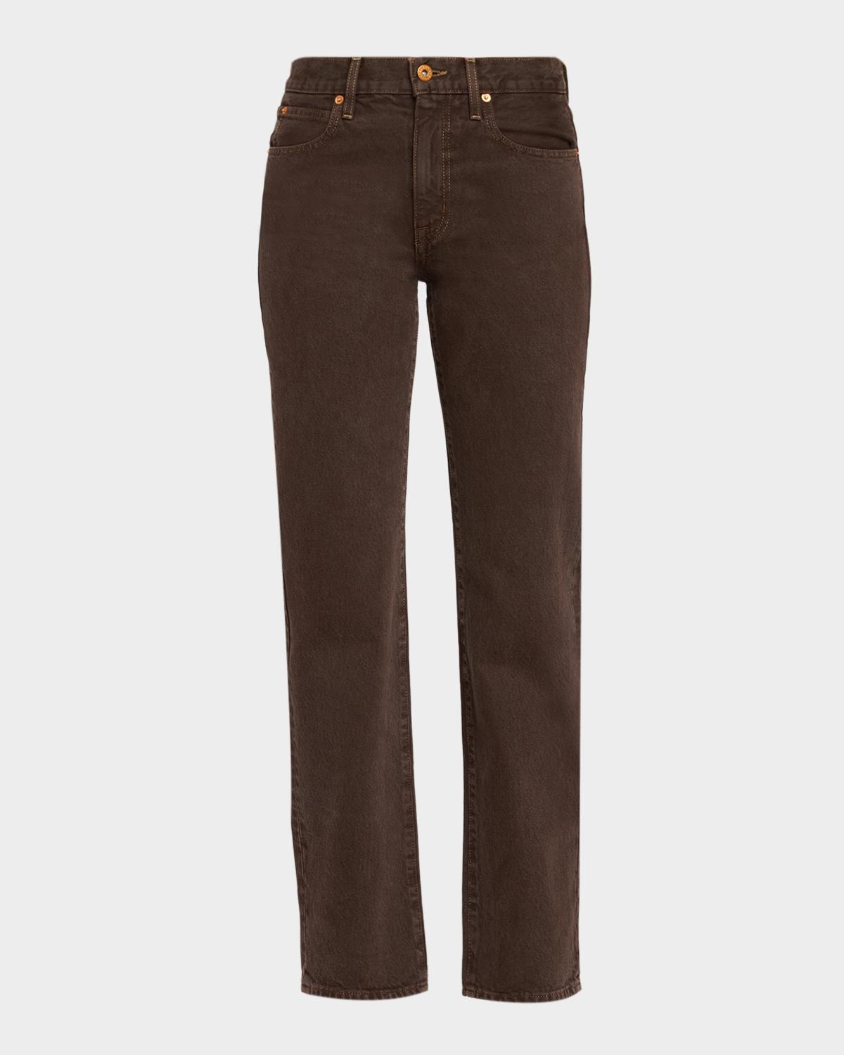 SLVRLAKE Phoenix Straight-Leg Jeans