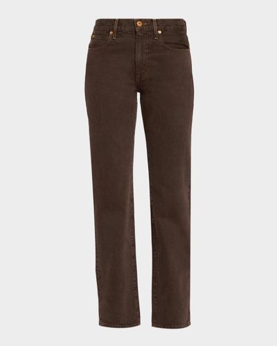 SLVRLAKE Phoenix Straight-Leg Jeans