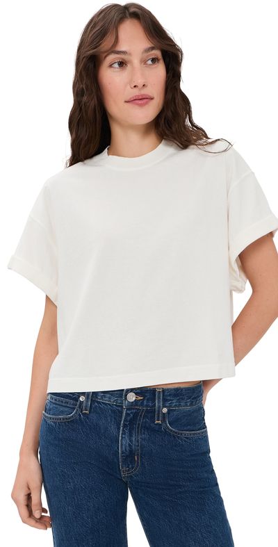 SLVRLAKE SLVRLAKE Beach Tee Natural White