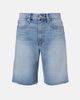 Slvrlake Slvrlake Bermuda Cut Off frayed denim shorts - 1
