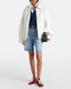 Slvrlake Slvrlake Bermuda Cut Off frayed denim shorts - 2