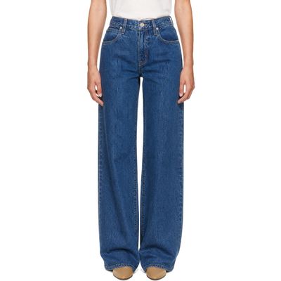 SLVRLAKE SLVRLAKE Blue Jamie Crop Jeans