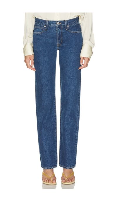 SLVRLAKE SLVRLAKE Chloe Low Rise Straight Leg Jean