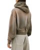 Slvrlake Slvrlake Cropped Ombre Hoodie - 3