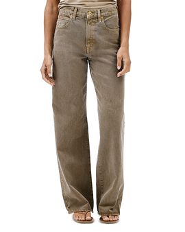 Slvrlake Slvrlake Grace High Rise Wide Jeans in Great Basin