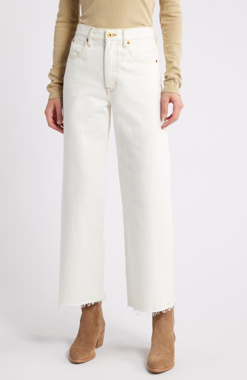 SLVRLAKE SLVRLAKE Grace High Waist Crop Wide Leg Jeans