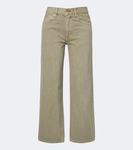 Slvrlake Slvrlake Hunter cropped wide-leg jeans