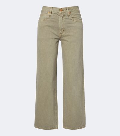 Slvrlake Slvrlake Hunter cropped wide-leg jeans