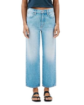 Slvrlake Slvrlake Hunter Mid Rise Straight Jeans in Two Hearts
