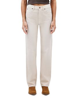 Slvrlake Slvrlake Kendra Mid Rise Straight Jeans in High Desert