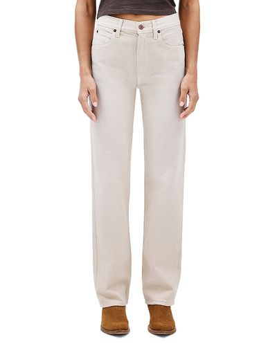 Slvrlake Slvrlake Kendra Mid Rise Straight Jeans in High Desert