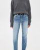 SLVRLAKE SLVRLAKE Kendra Straight Jeans County Line - 5