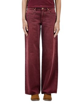 Slvrlake Slvrlake Lexi Mid Rise Straight Jeans in Red Rock Canyon