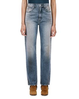 Slvrlake Slvrlake London High Rise Straight Jeans in Hard To Forget
