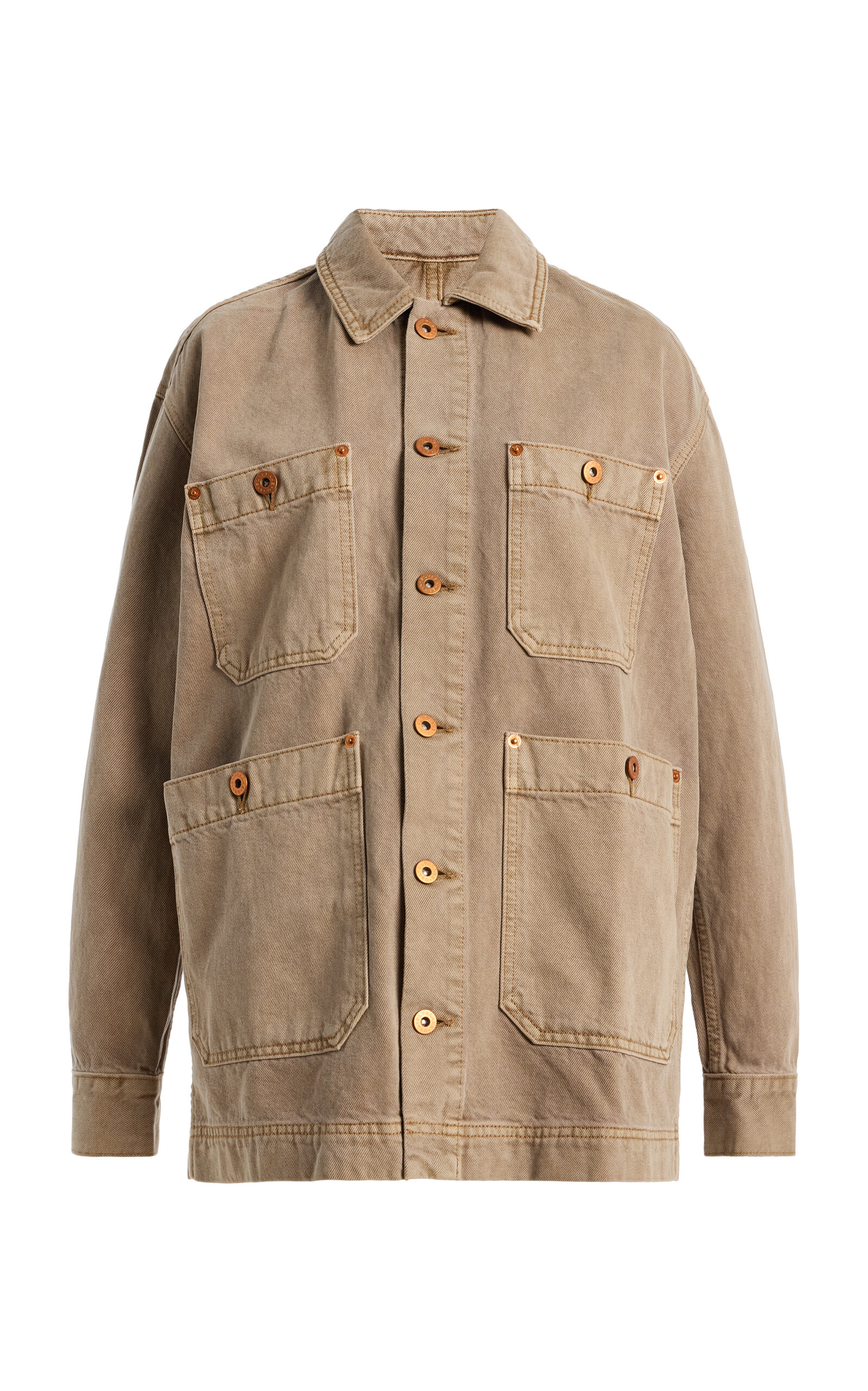 SLVRLAKE SLVRLAKE Oversized Denim Worker Jacket