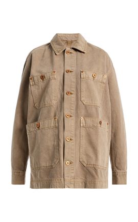 SLVRLAKE SLVRLAKE Oversized Denim Worker Jacket