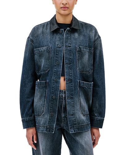 Slvrlake Slvrlake Oversized Worker Denim Jacket