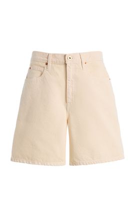 SLVRLAKE SLVRLAKE Square Cotton Mini Shorts
