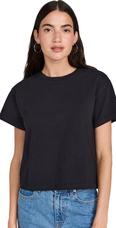 SLVRLAKE SLVRLAKE Square Tee Raven L