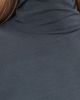 SLVRLAKE SLVRLAKE Supima Turtleneck Tee Washed Black - 6