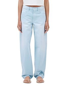Slvrlake Slvrlake Tess Low Rise Relaxed Curved Jeans in Desert Sky