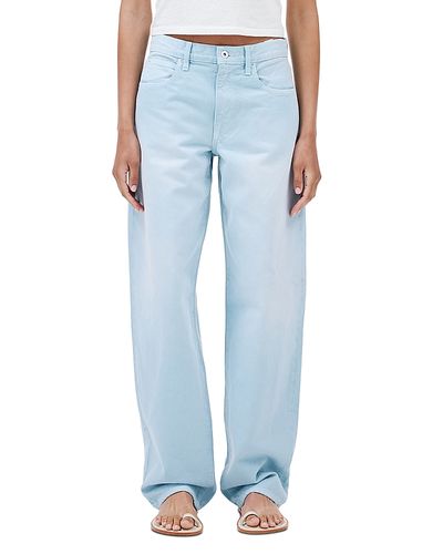 Slvrlake Slvrlake Tess Low Rise Relaxed Curved Jeans in Desert Sky