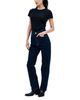 Slvrlake Slvrlake The London High Rise Straight Jeans in Midnight Mile - 4