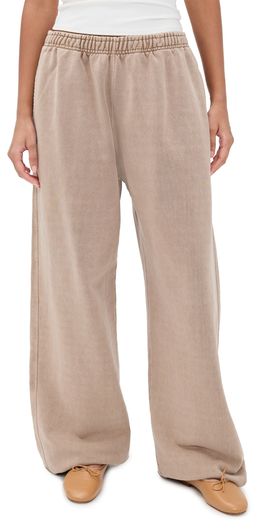 SLVRLAKE SLVRLAKE Wide Leg Sweatpants Sedona