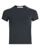 SLVRLAKE Women's Fitted Stretch-Cotton Crop T-Shirt - 1