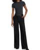 SLVRLAKE Women's Fitted Stretch-Cotton Crop T-Shirt - 2