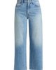 SLVRLAKE Women's Grace Wide-Leg Crop Jeans - 1