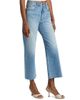SLVRLAKE Women's Grace Wide-Leg Crop Jeans - 4