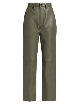 SLVRLAKE Women's London Leather Pants
