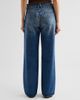 SLVRLAKE Women's Mica Distressed Wash Wide-Leg Jeans - 3