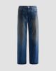 SLVRLAKE Women's Mica Distressed Wash Wide-Leg Jeans - 6
