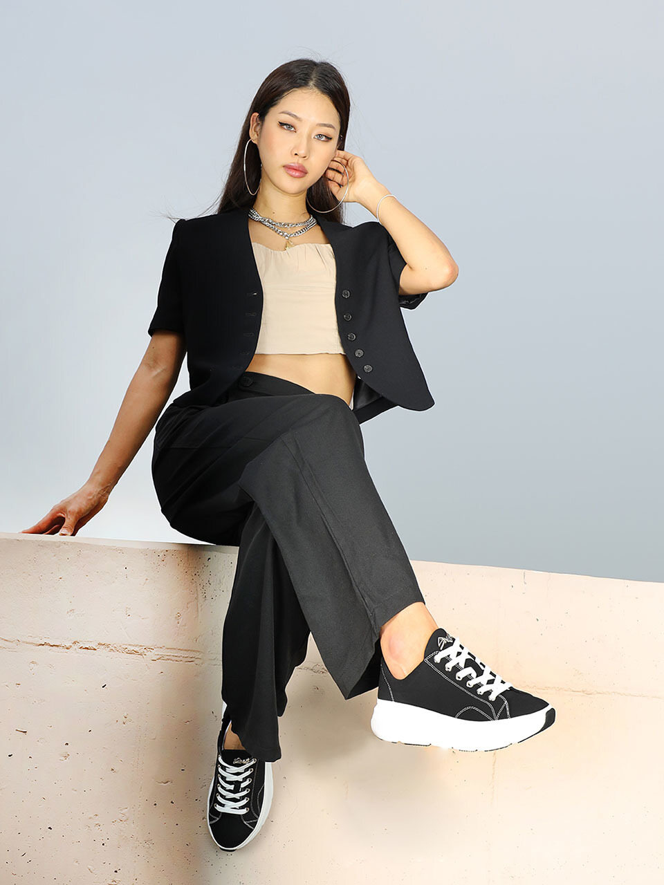 SMA SHOES Jude Sneakers Black