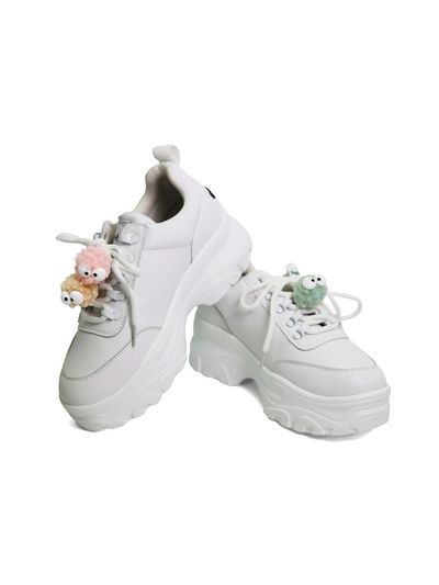 SMA SHOES Monica Sneakers Pong Pong (White)