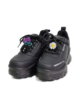 SMA SHOES Monica Sneakers Pop Pop (Black)