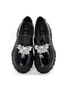 SMA SHOES Newtro Change Loafer Sneakers_Black